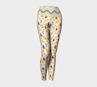 Leggings - Roi de la jungle watercolor